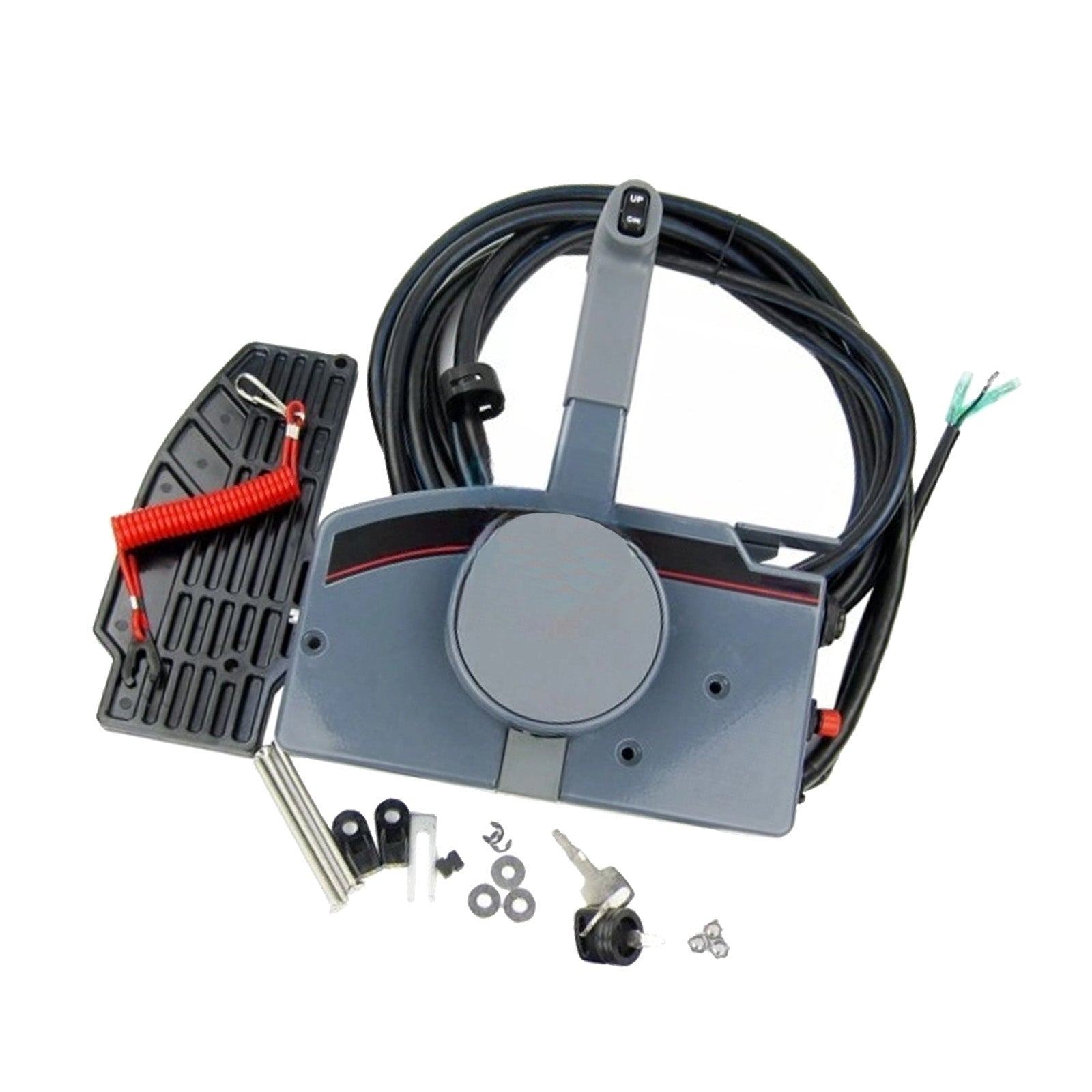 Boat Outboard Remote Control Box Push Throttle Control Suitable For Yamaha 10-Pin.