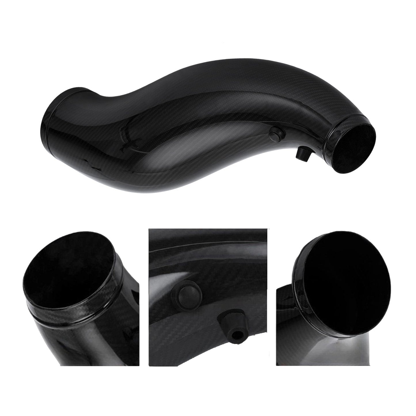 Air Intake Pipe With Air Filter Black Plastic Suitable for Honda Civic EG EK