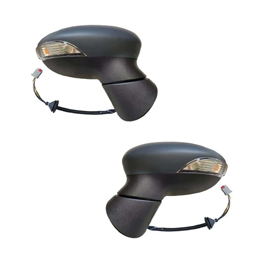 RH & LH Electric Door Mirrors No Heat Suitable For Ford Fiesta WS / WT 2008-2017