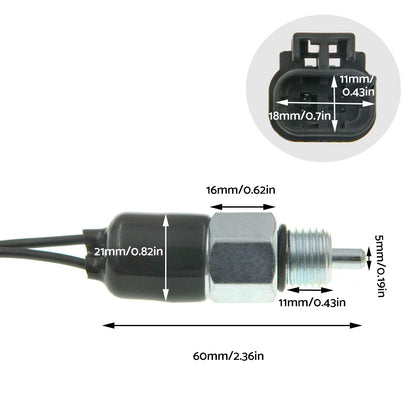 Reverse Light Switch Suitable For Nissan Navara D22 VG33 YD25 2.5L ZD30 3.0L 1997-2015.