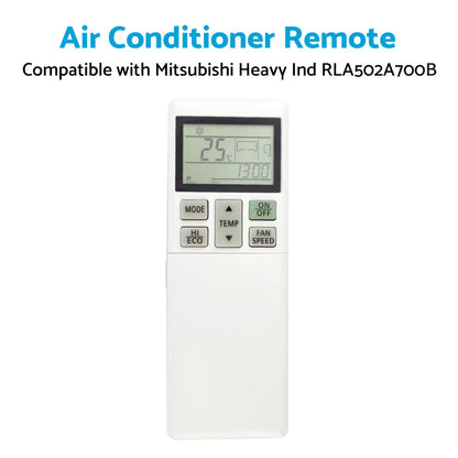 A or C Air Conditioner Remote Control RLA502A700B Suitable for Mitsubishi Heavy Ind.