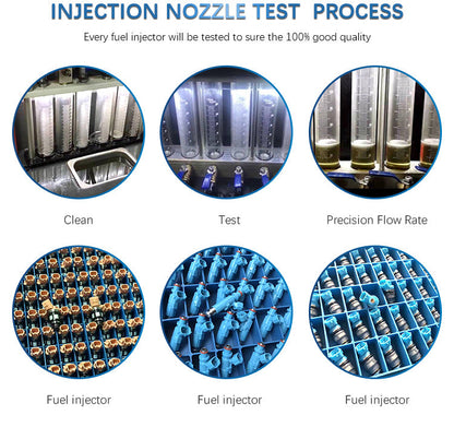 6x Fuel Injectors Suitable For Ford Falcon Fairlane LTD BA BF XR6 Territory SX SY