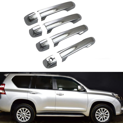 Chrome Door Handle Cover With Bowl Trim Suitable for Toyota Prado 4.0L V6