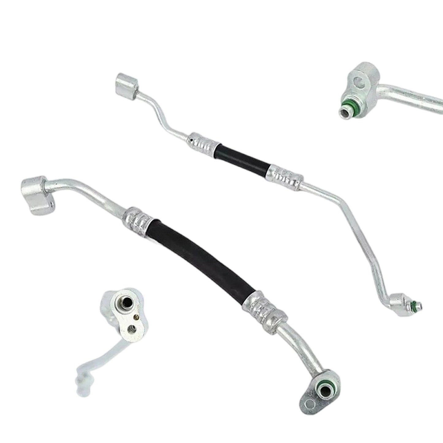 Front AC Tube Set Suitable For Hyundai Santa Fe DM DMA TM TMA 2013-2018 2.2L 2.4L 3.3L