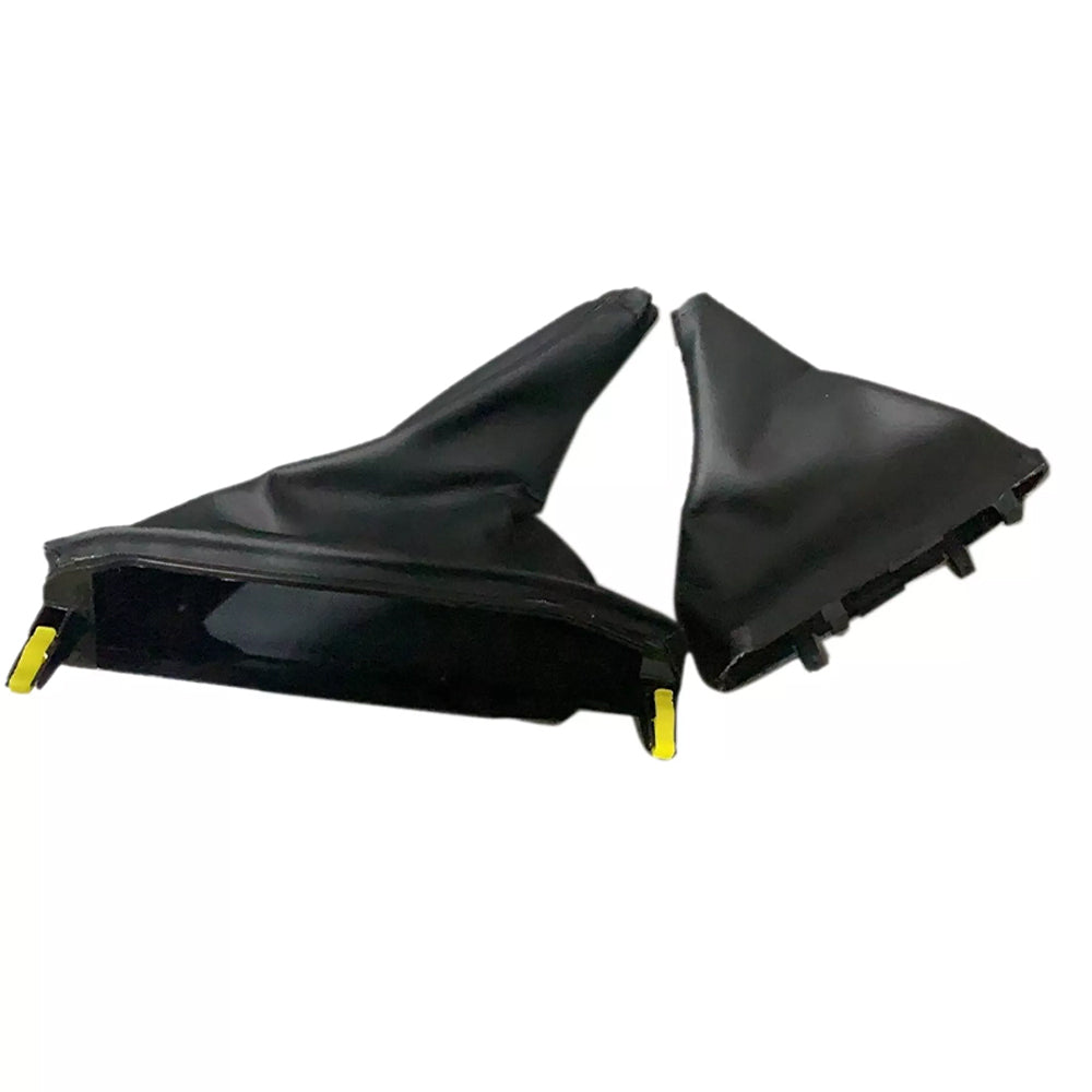 Set Handbrake  and  T-Bar Boot Cover Black Leather for Ford Falcon FG FG-X 2008~2018.