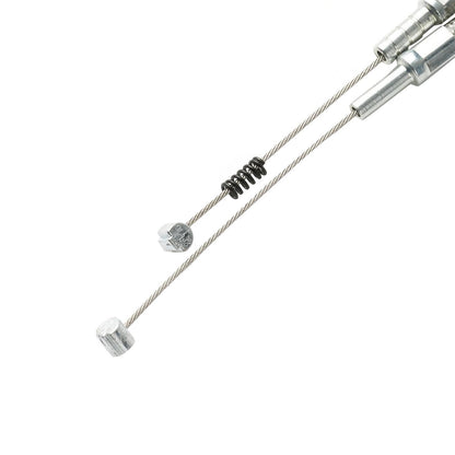Throttle and Idle Cable Set 56-1/2 Stainless Steel Suitable For Harley-Davidson