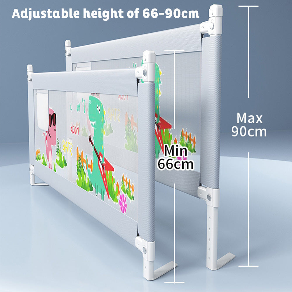 Adjustable Folding Kids Safety Bed Rail/BedRail Cot Guard Protecte Child Toddler.
