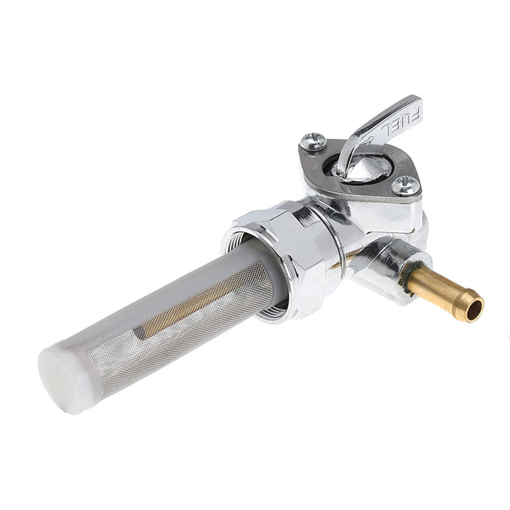 22mm Fuel Tap Petcock Valve Left Outlet Suitable for Harley-Davidson Bad Boy