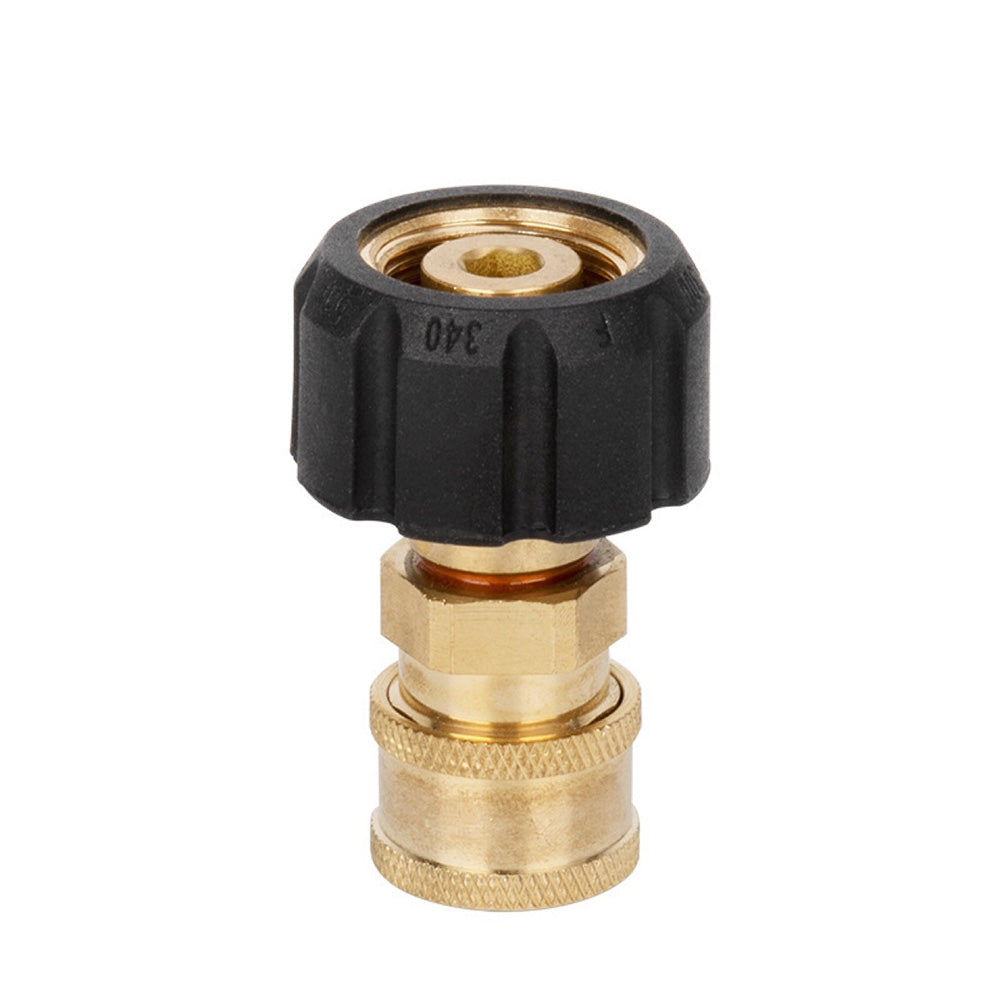 2x Pressure Washer Adapter Pair 1/4 Inch Quick Connect Coupler Kit Suitable for
