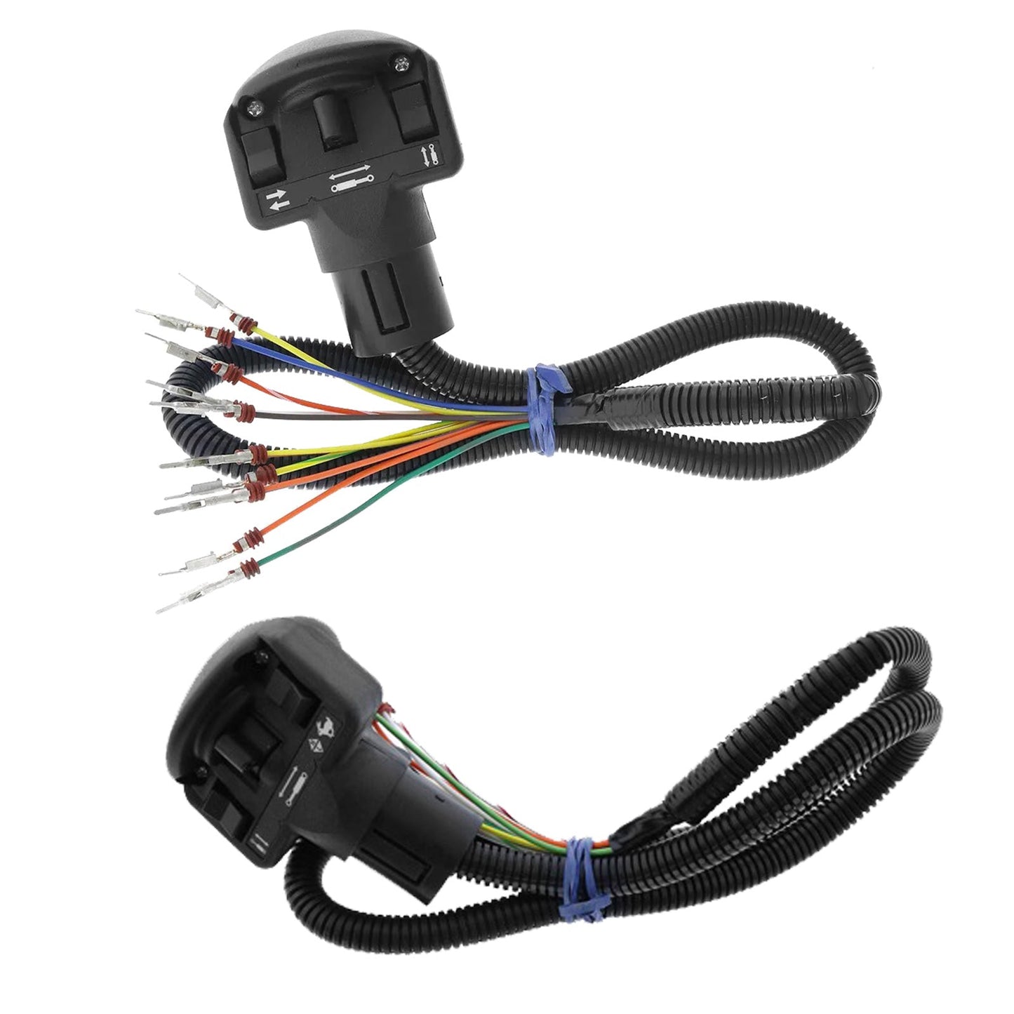 Left & Right Auxiliary Four-Switch Handle Suitable For Bobcat Skid Steer Loaders