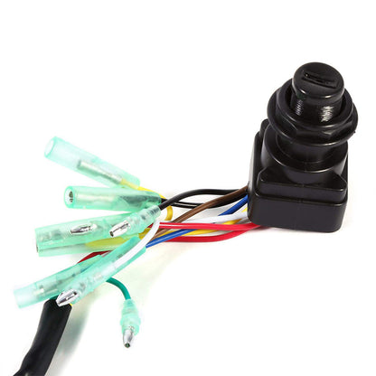 Ignition Switch Key Assy For Yamaha Outboard Motor Control Box 703-82510-43-00 G.