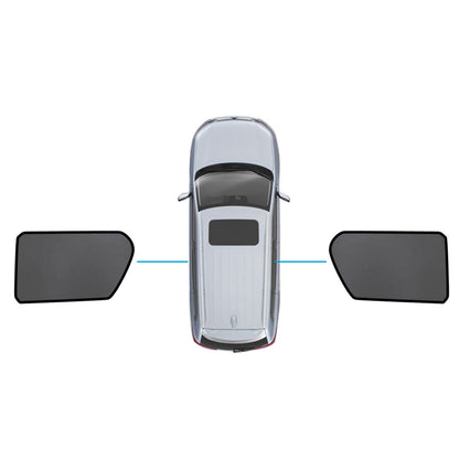 Magnetic Mesh Sun Blind Shades Suitable For Toyota Hilux SR5 2015-2025