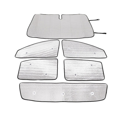 6x Car Sunshade Window Sun Shade Windscreen Visor Suitable For Ford Ranger 2015-2024