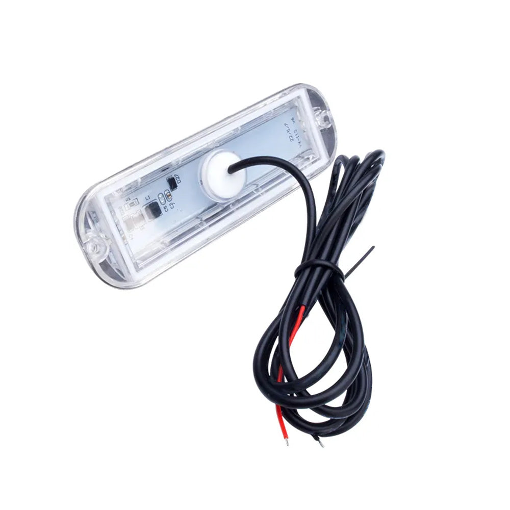 42LED Boat Light Underwater Marine Transom Lights 316 Stainless Steel Pontoon.