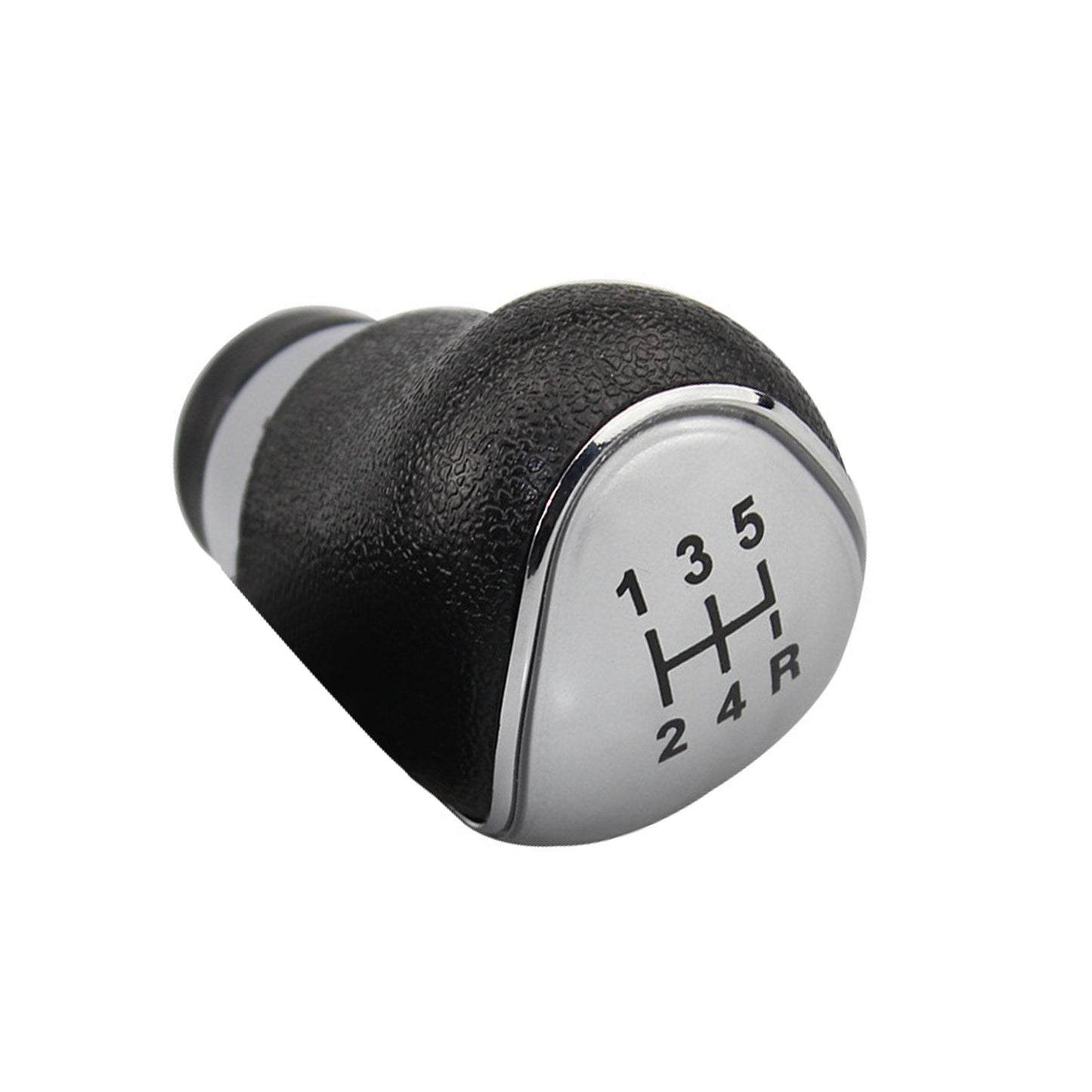 5-Speed Manual Gear Shift Knob Silver Suitable for Ford Fiesta MK7