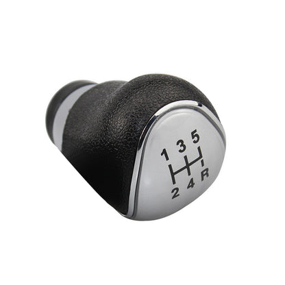 5-Speed Manual Gear Shift Knob Silver Suitable for Ford Fiesta MK7