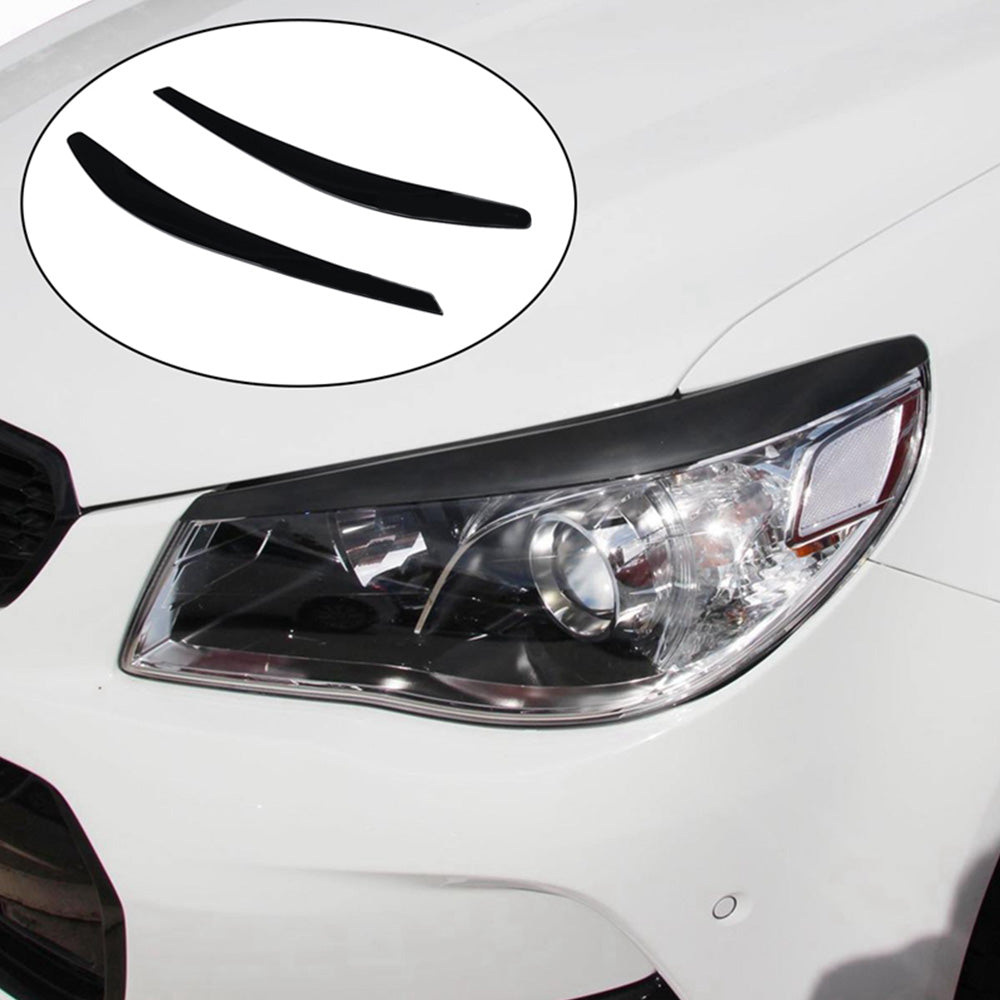 Headlight Eyebrow Eyelid Cover Trim Fits Holden Commodore VF SS SSV SV6 S Evoke.