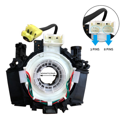 Clock Spring with Angle Sensor Suitable For Nissan Navara D40 VSK 25560-EC44D 25560-EC48D