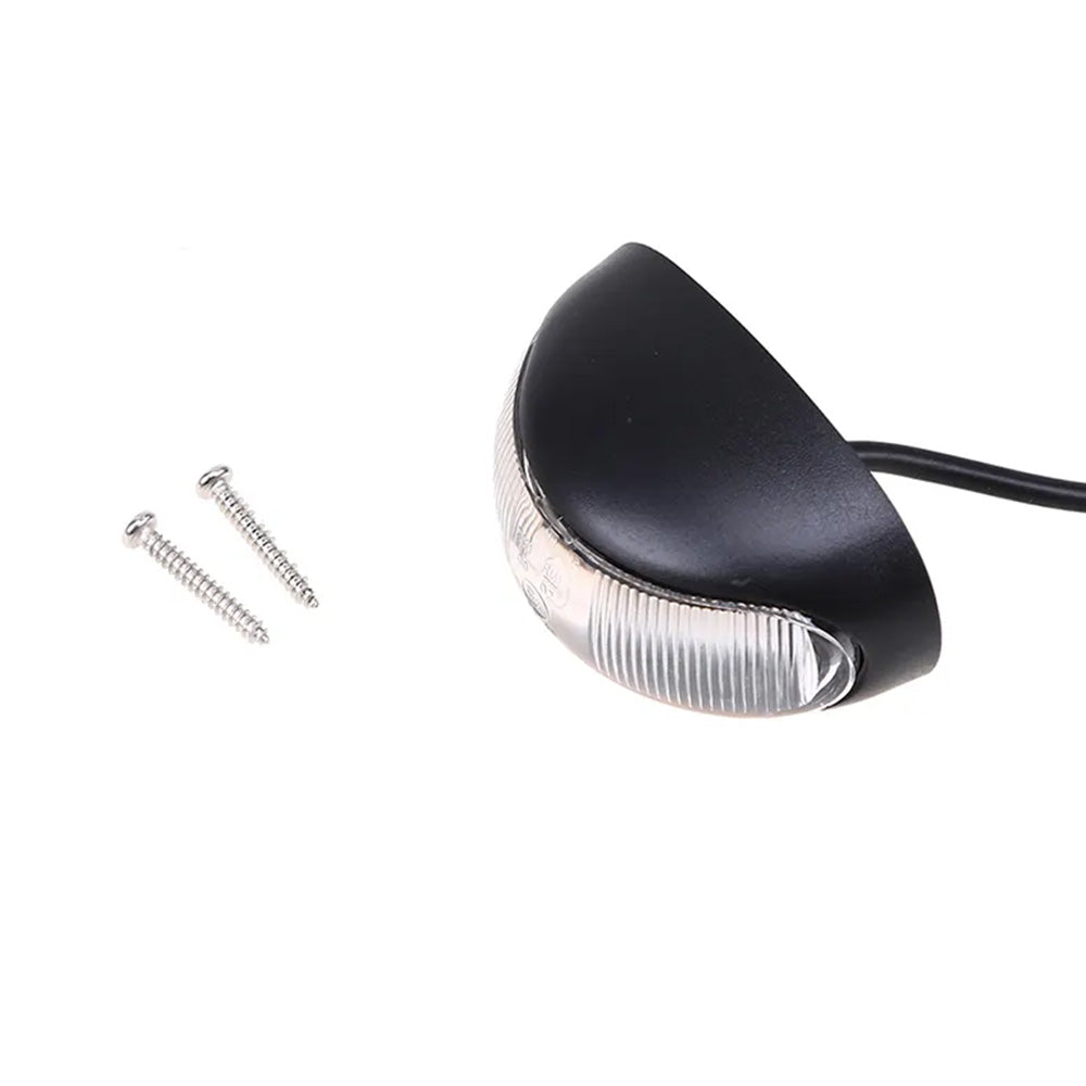 10x 2-LED Clearance Side Marker Lights Suitable For Trailer Truck 12V 24V Red & Amber.