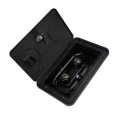 1 Set External Caravan / RV Shower Box Kit with Exterior Faucet Suitable For Camper Trailer & Boat