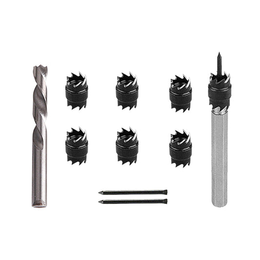 1 Set 3/8inch Spot Weld Double-Sided Cutter Remover Suitable For HSS Drill Bit & Welder Cut Tool