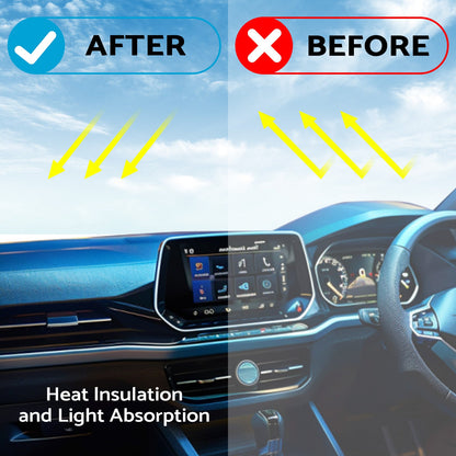 Dash Mat Suitable for Volkswagen T-ROC Non-Slip Dashboard Cover