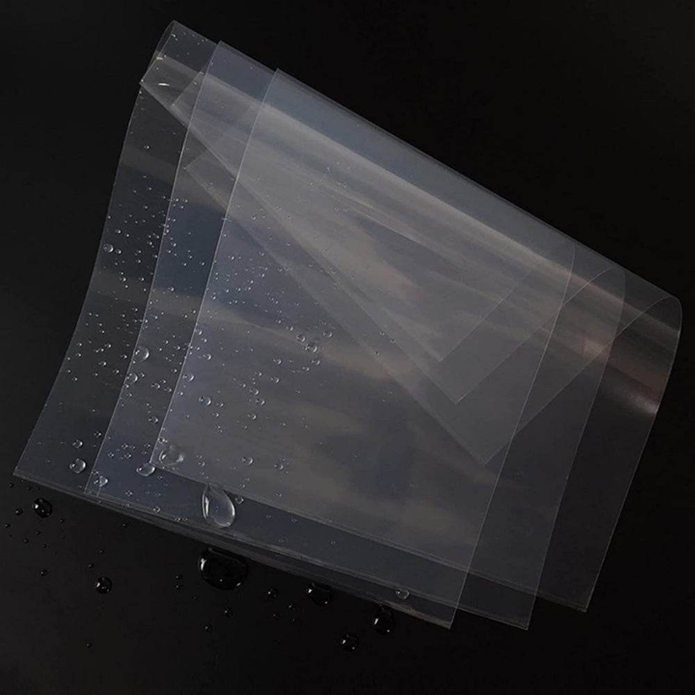 5x FEP Film Sheets With 2x Cleaning Blades Suitable For Anycubic Resin 3D Printer