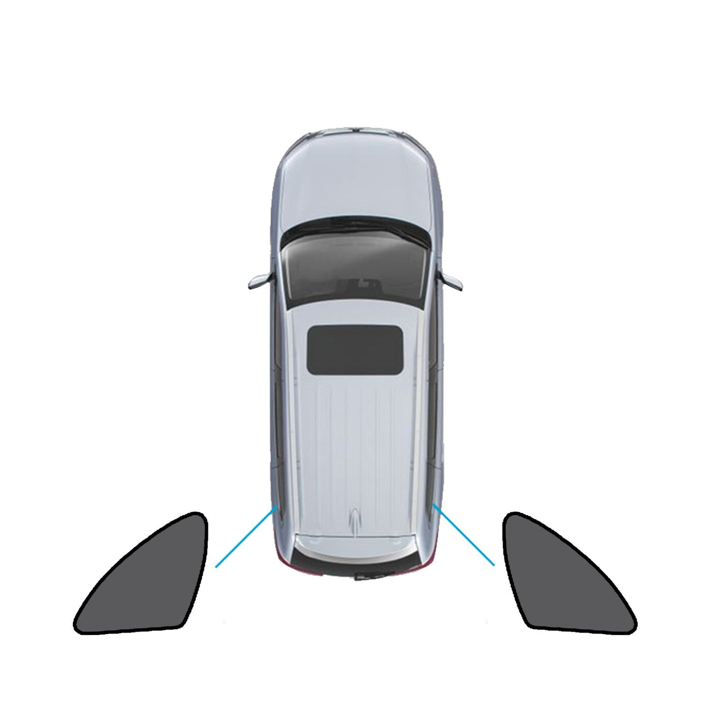 Magnetic Mesh Sun Blind Suitable for Subaru Outback Front Rear