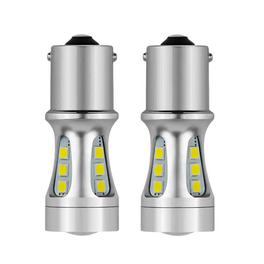 2x LED Reverse Tail Light Bulbs Globe Suitable For Toyota Landcruiser 80 Series.