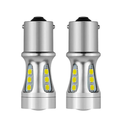 2x LED Reverse Tail Light Bulbs Globe Suitable For Toyota Landcruiser 80 Series.