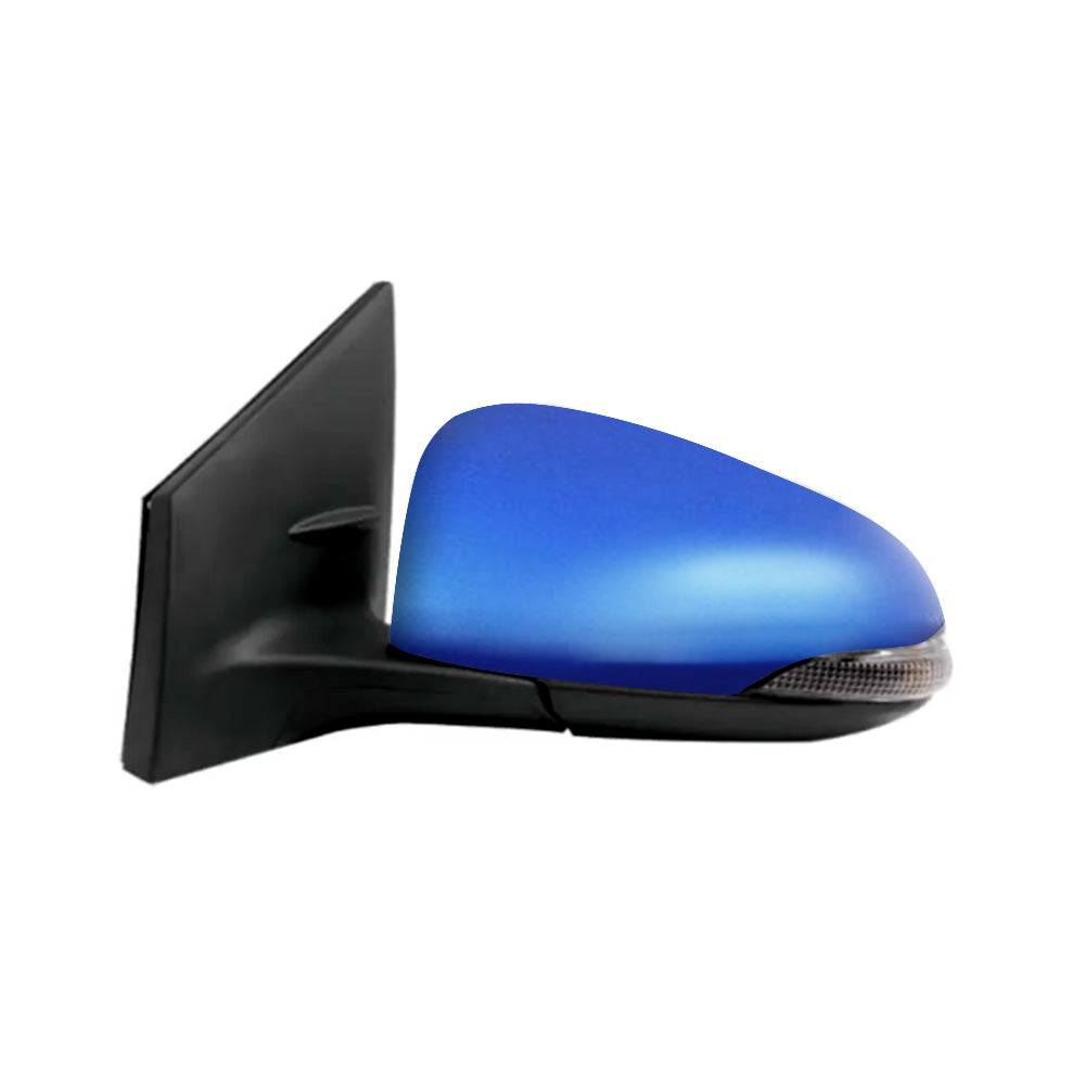 Door Mirror Suitable for Toyota Corolla ZRE182 2012-2018 Hatch Left Blue Heated.