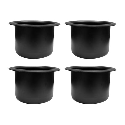 4x Universal Aluminum Alloy Cup Drink Holders Suitable For Marine Boats & RVs