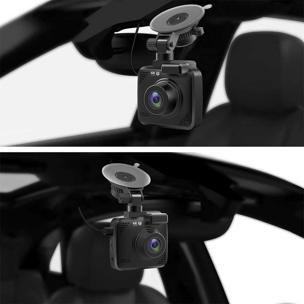 4K Car Dash Camera Recorder Suitable for Vehicles Built-in WiFi GPS UHD 2160P LC