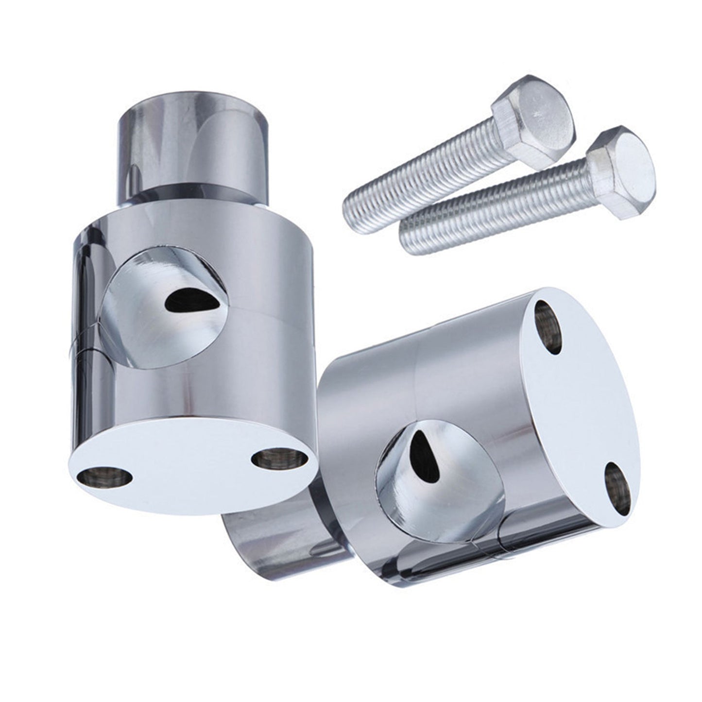 1 Inch Motorcycle Handlebar Risers Mount Clamp 25mm Suitable For Harley Sportster