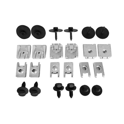 24x Engine Cover Undertray Fitting Clips Suitable For Mercedes C-Class W203 / S203