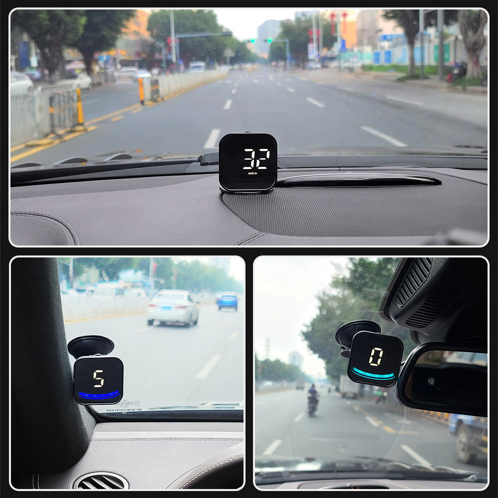 Digital Speedometer GPS HUD Head-Up Display Suitable for Car With MPH Overspeed