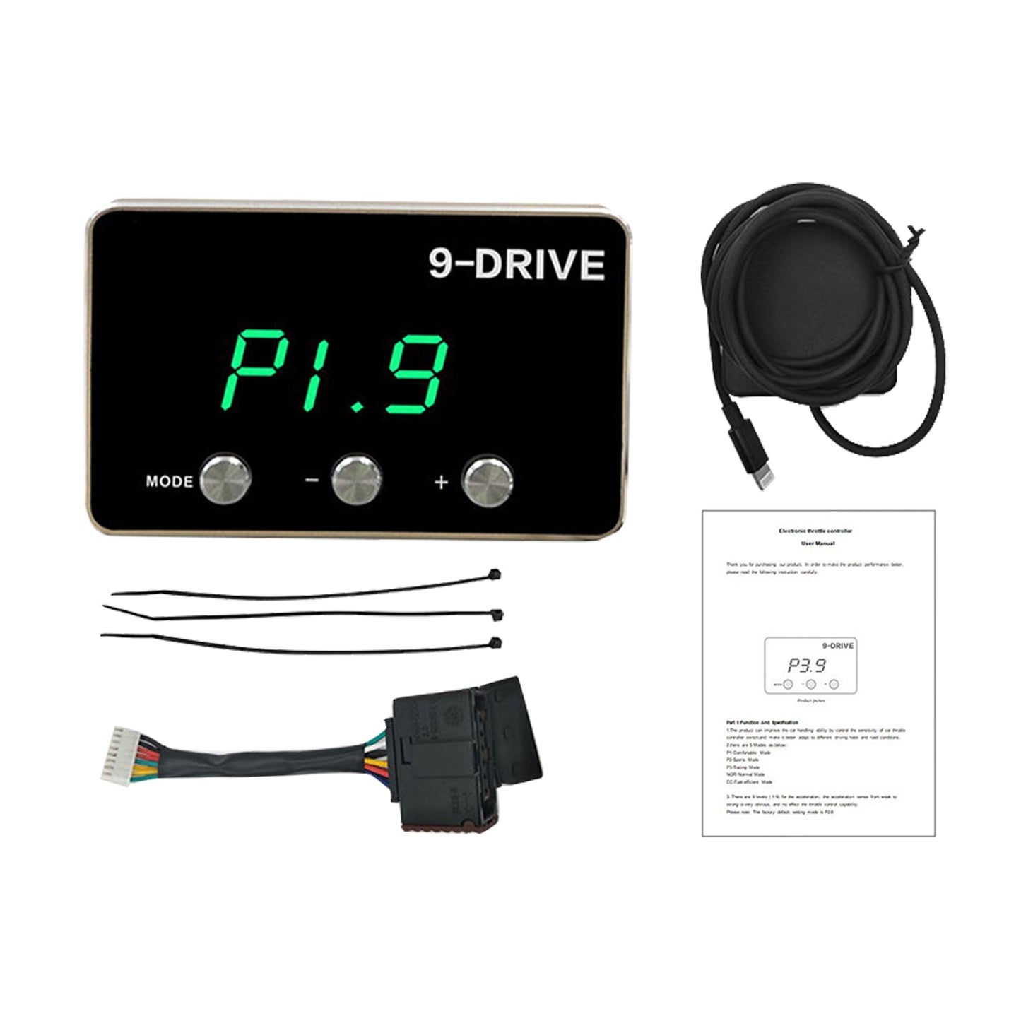 9-Mode EVC Throttle Controller Suitable for Toyota Hilux V6