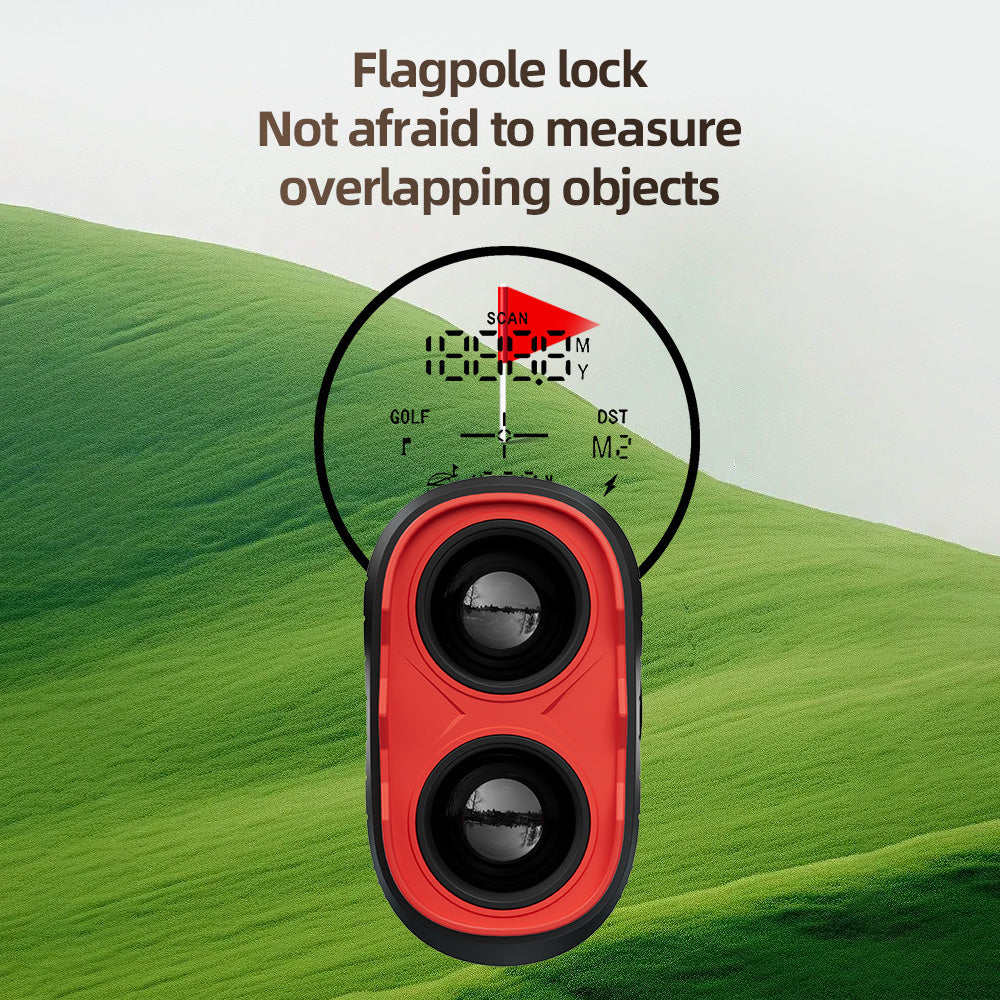 7X Laser Golf Rangefinder Slope 1200 Yards USB Rechargeable