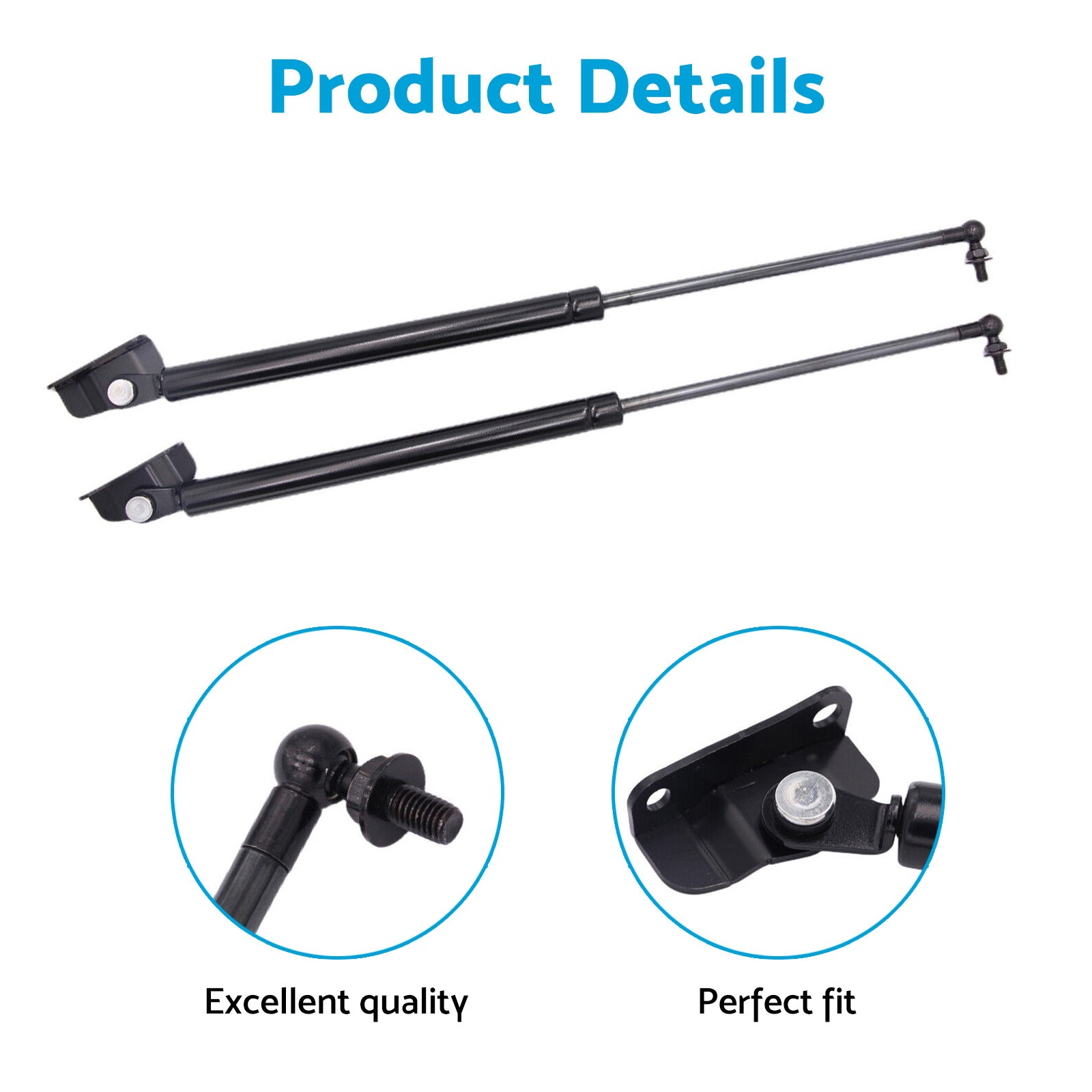 Pair of Rear Tailgate Hatch Lift Supports Gas Struts Suitable For Subaru Impreza XV.