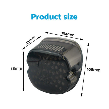LED Rear Tail Light Brake Smoke Suitable For Harley-Davidson Touring 2000-2020 / Dyna Glide 2000-2017 / Softail 2000-2017