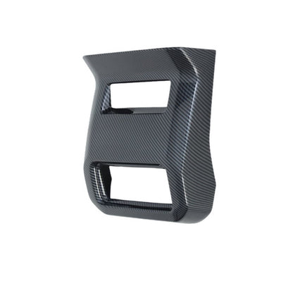 Rear Air Outlet Vent Cover Trim Suitable For Toyota Prado LC250 2024+ Carbon Fiber