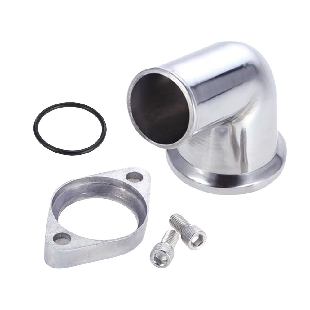 15Degree Polished Swivel Thermostat Housing Water Neck Suitable for Chevy Engine.