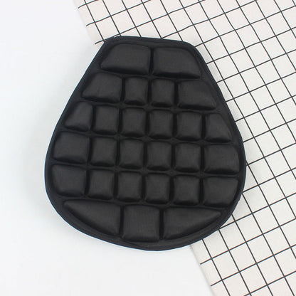 3D Motorcycle Comfort Gel Seat Cushion Universal Air Motorbike Pillow Pad Cover.
