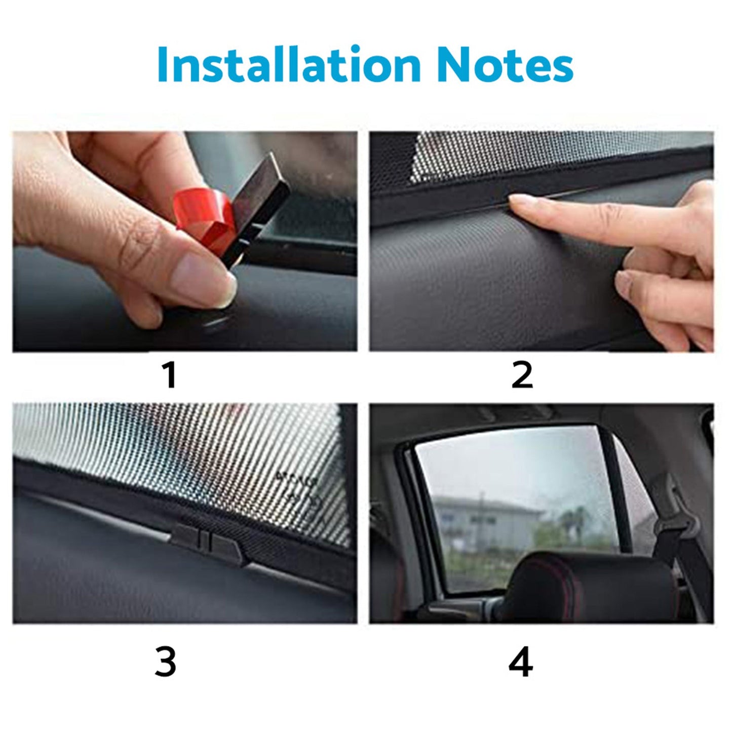 Magnetic Mesh Sun Blind Shades Suitable For Volvo XC60 2017-2024