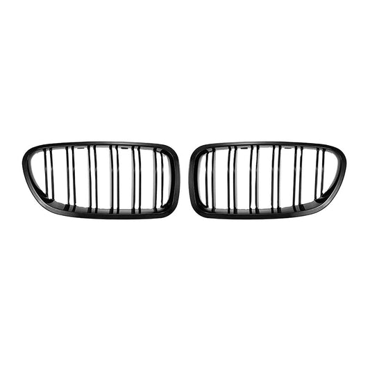 Bumper Bar Grille Gloss Black Suitable For BMW 5 Series F10 F11 Front Bumper Replacement Assembly.