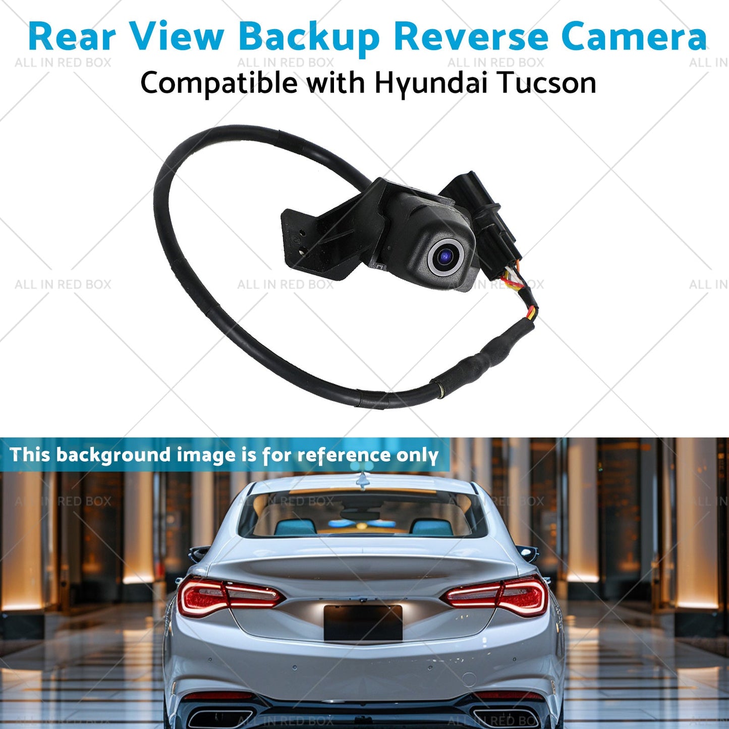 95760-D3000 Rear View Backup Reverse Camera Suitable for 16-18 Hyundai Tucson.