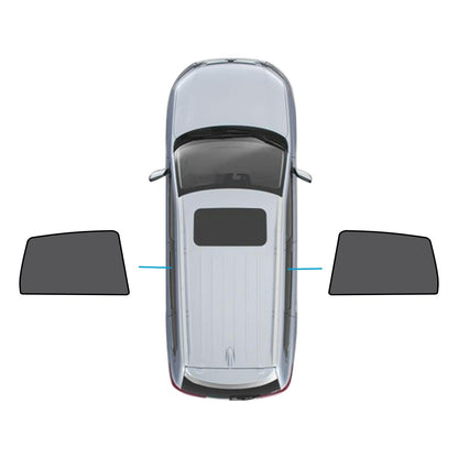 Car Window Magnetic Mesh Sun Blind Shades Suitable for BMW iX3 2023-2024.