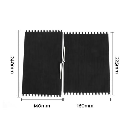 Console Cup Holder Roller Blind Cover Kit Suitable For BMW X5 E70 X6 E71 2007-2014.