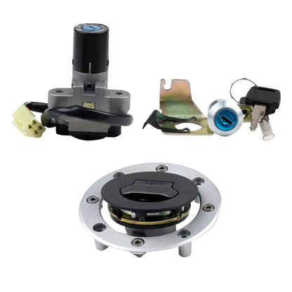Ignition Switch, Fuel & Gas Cap Lock Key Set Suitable For Suzuki GS500 2001-2012
