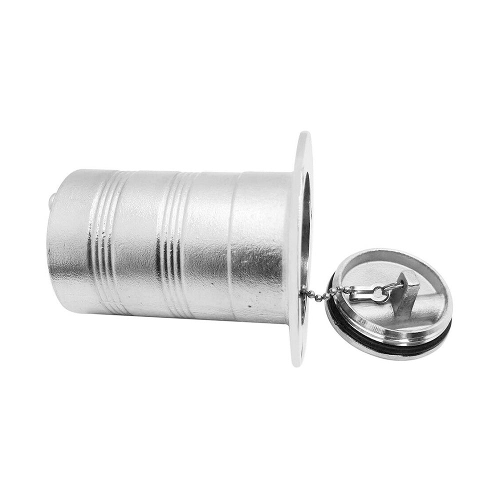 Keyless Water Deck Fill/Filler 1.5 inch  Polished 316 Stainless Steel Suitable For Marine Boat